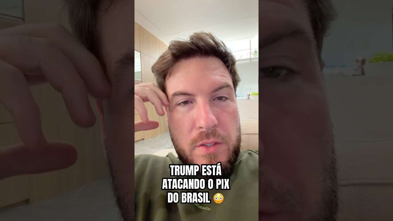 TRUMP ESTÁ ATACANDO O PIX DO BRASIL 😳 #fyp #shorts