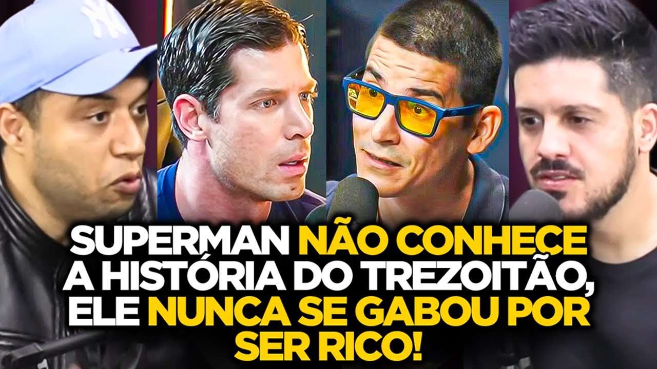 MARCO ANTÔNIO (SUPERMAN) DESCEU O PAU NO TREZOITÃO NO MEIO DO PODCAST