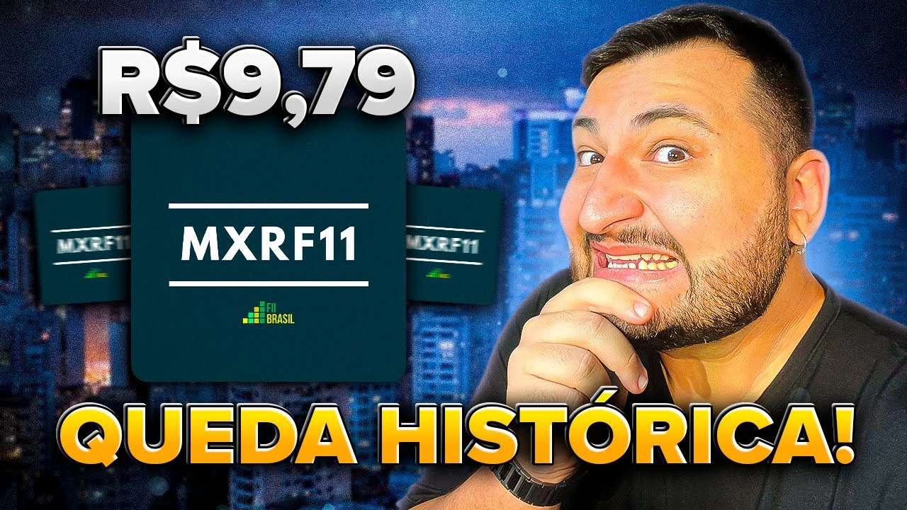 MXRF11 não para de CAIR! Chegou a hora de VENDER? O que está acontecendo?