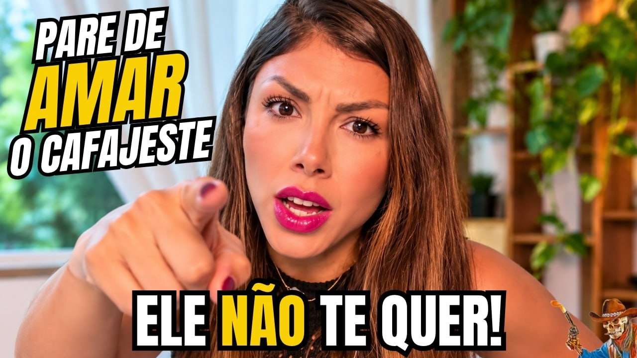 ESSE CARA NÃO TE QUER! TIRA ELE DA CABEÇA AGORA E PARE DE SER TONTA!!