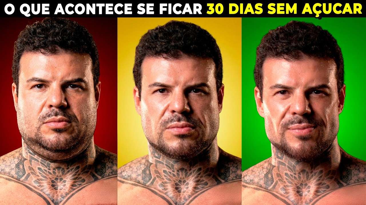 O que Acontece com Seu Corpo se ficar sem AÇUCAR por 30 DIAS!