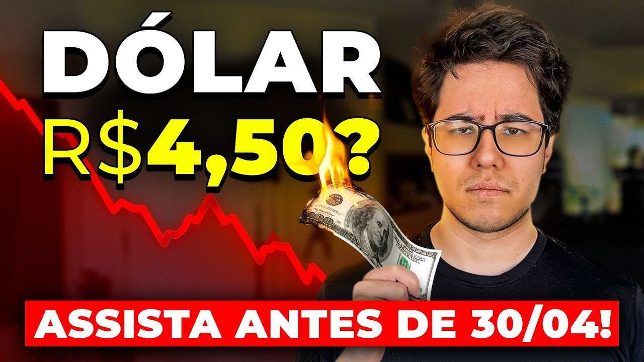 🚨 ALERTA! DÓLAR ABAIXO DOS 5 REAIS! O que fazer agora?