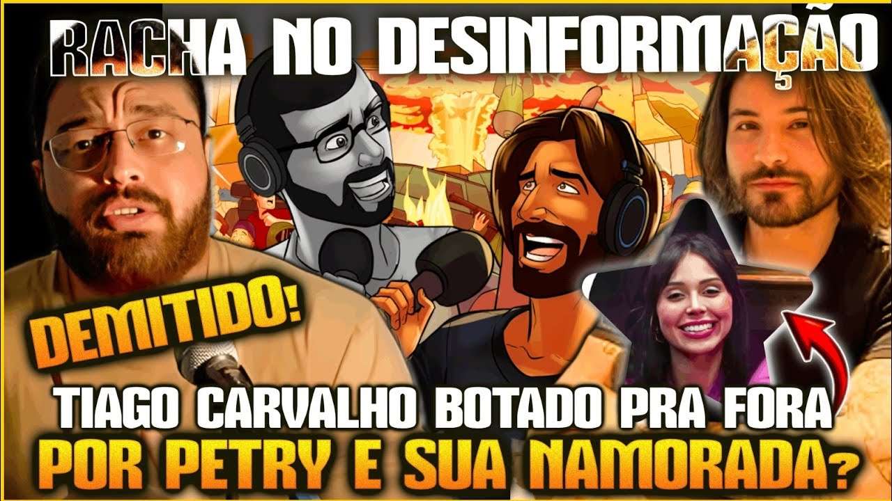 TIAGO CARVALHO é  DEMITIDO POR ARTHUR PETRY POR CAUSA DE MUIÉ? O KARMA FOI INSTANTÂNEO!