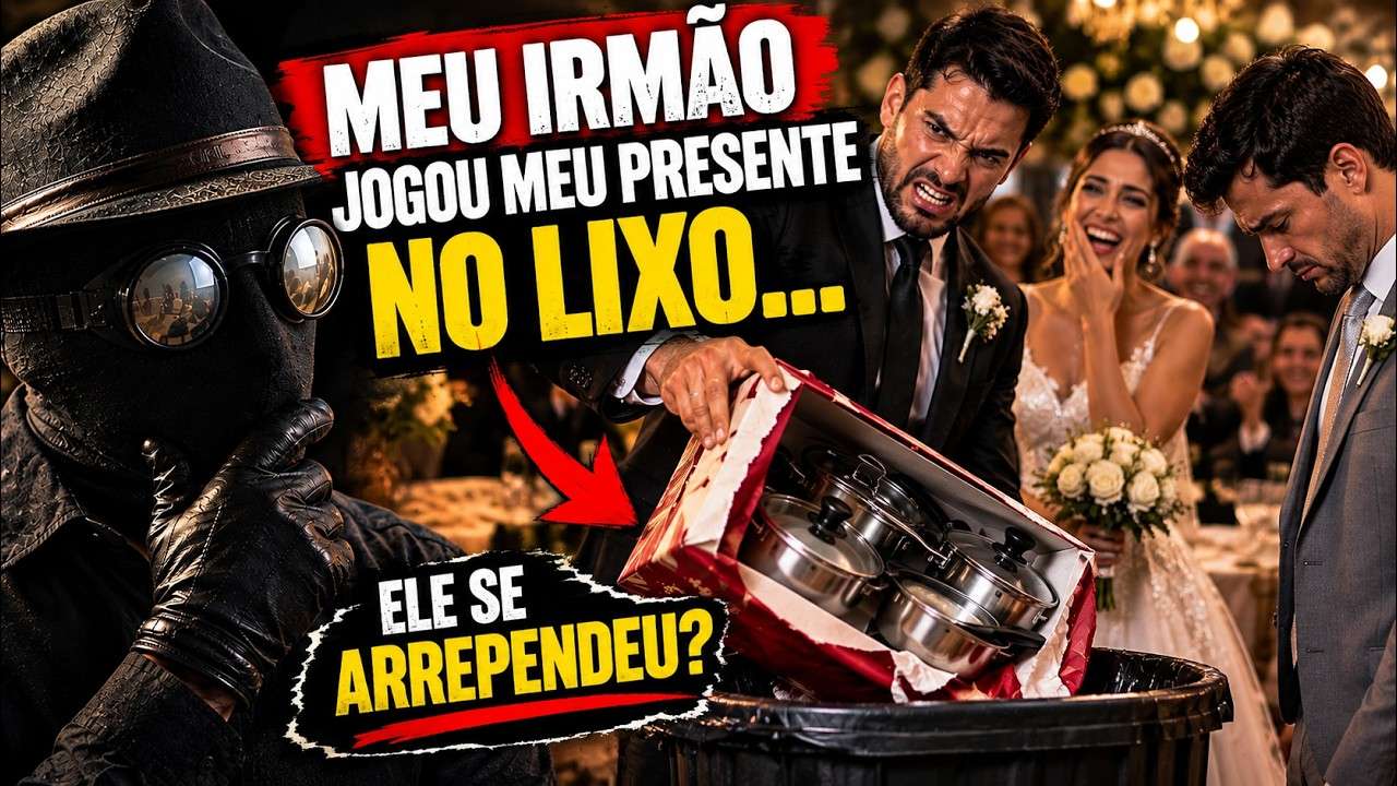 O que meu irmão fez com meu presente no casamento dele eu nunca vou esquecer