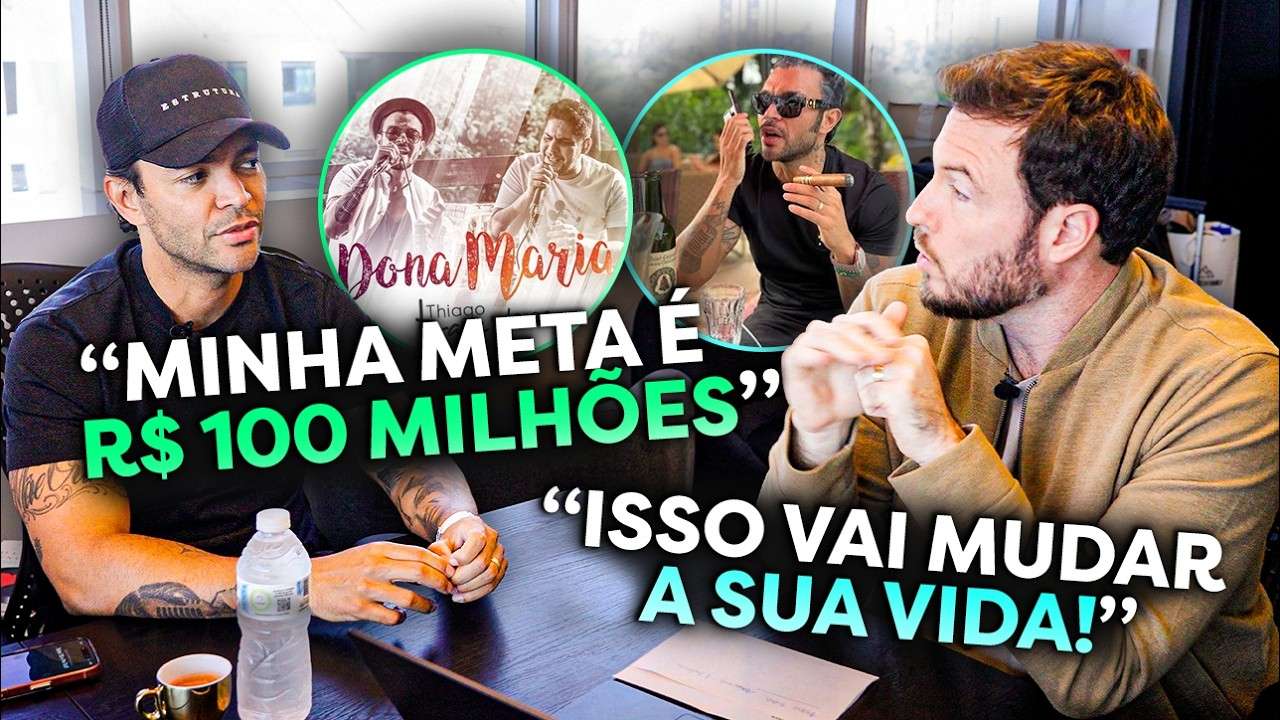 AJUDANDO O THIAGO BRAVA A INVESTIR | O cantor de “Dona Maria” quer R$ 100 MILHÕES