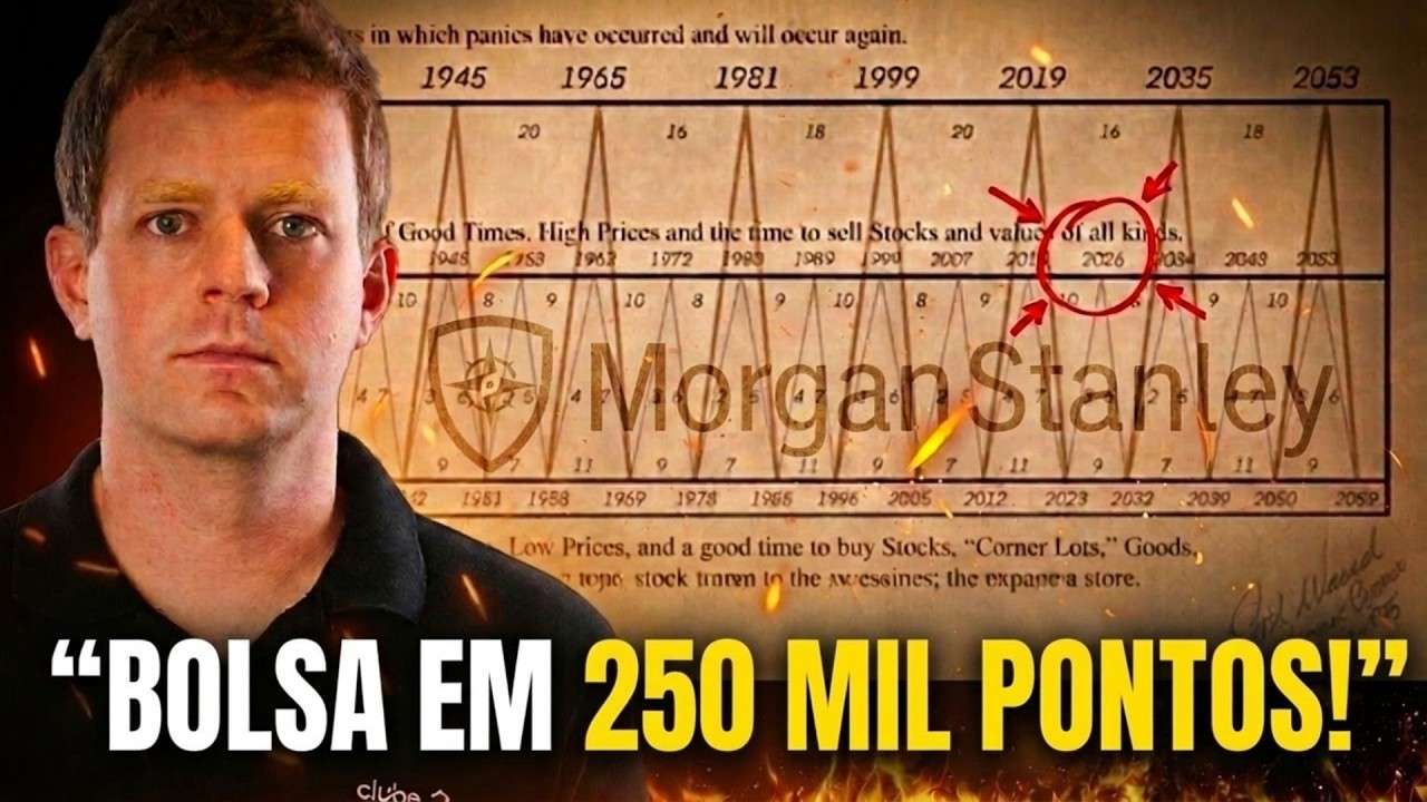Morgan Stanley: “IBOVESPA EM 250 MIL PONTOS” (ÚLTIMO AVISO!!!)