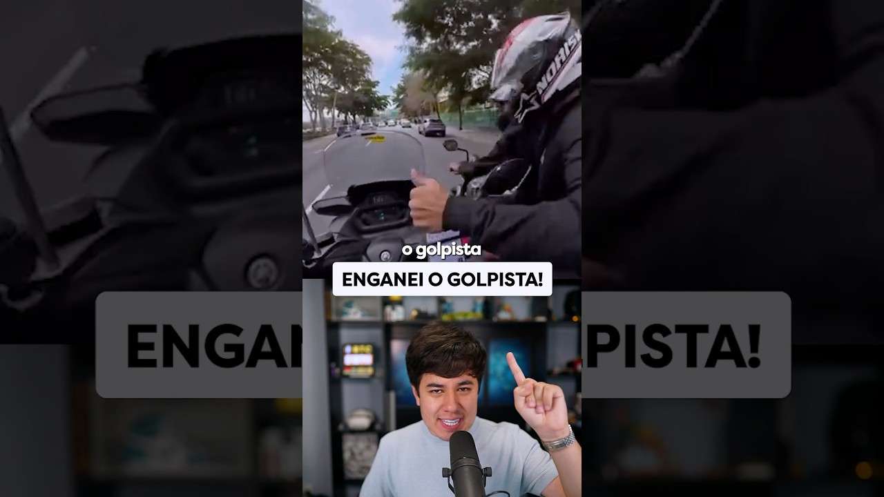 DESSA VEZ NÃO FOI EU QUE TOMEI O GOLPE! #Shorts