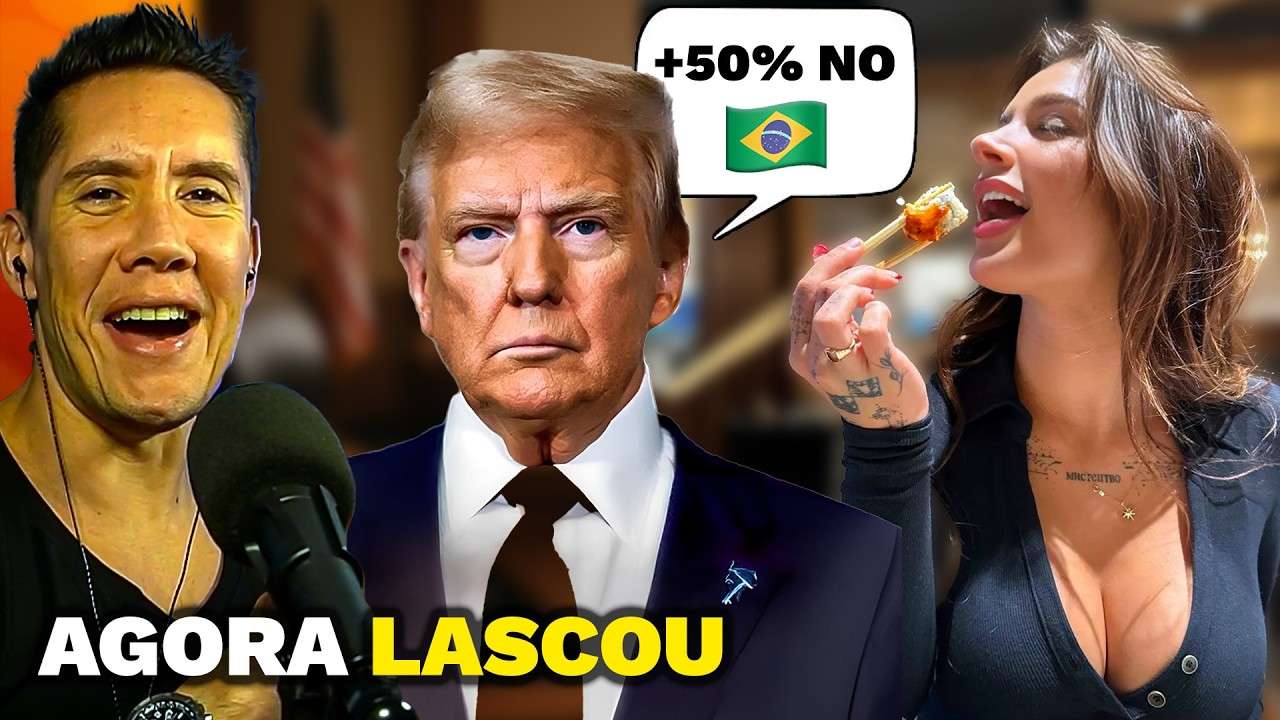 TRUMP Impõe Tarifa de 50% Para o Brasil