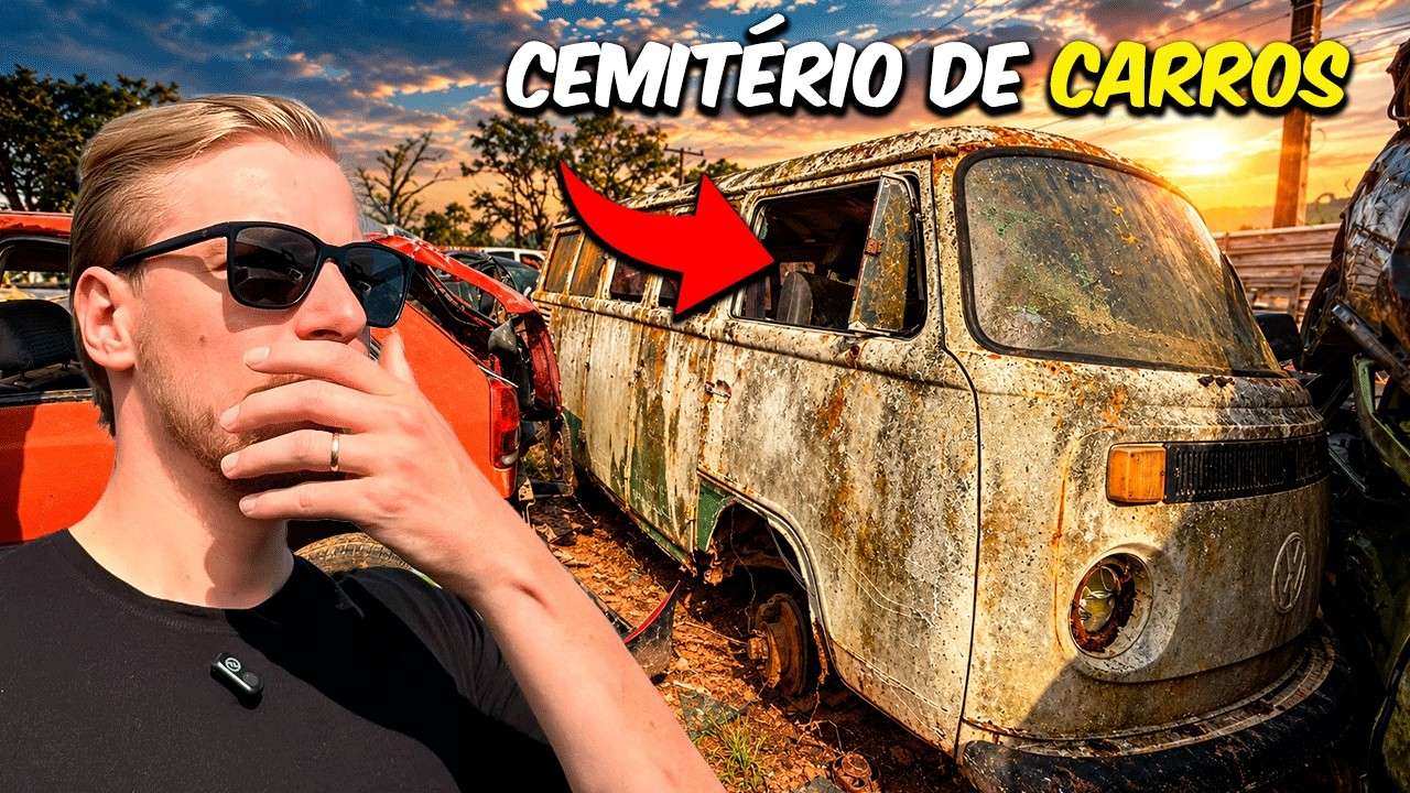 Kombi Abandonada: O que sobrou dela no Ferro Velho?
