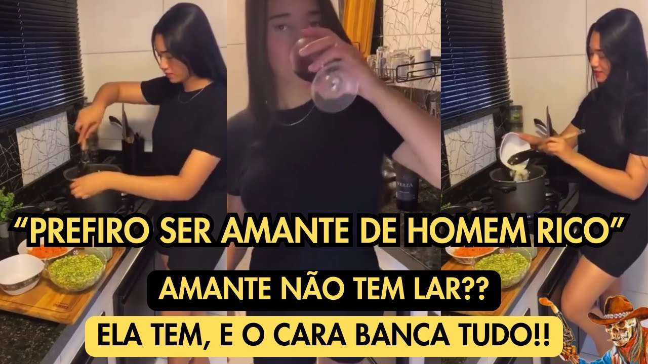 EU NÃO TRABALHO E SOU BANCADA, SEM TER AS OBRIGAÇÕES DE ESPOSA!