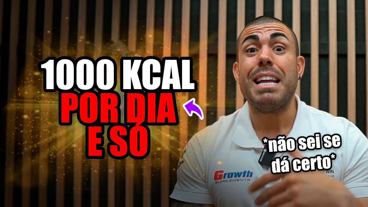 O que acontece se comer 1000 calorias por dia por 30 dias