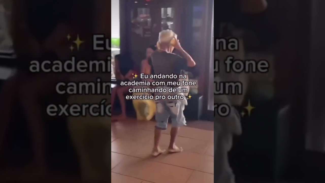 Fone no ouvido, mundo desligado  só o treino existe