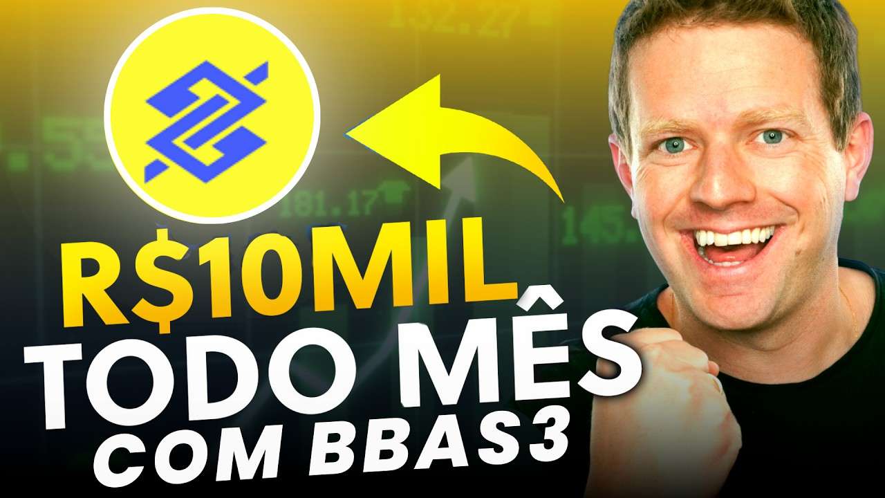 BBAS3: QUANTO INVESTIR PARA RECEBER R$10.000 NO MÊS?