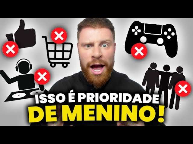 Essas 5 PRIORIDADES pra HOMENS já não FAZEM MAIS SENTIDO (mas pra MENINOS, sim!!!)