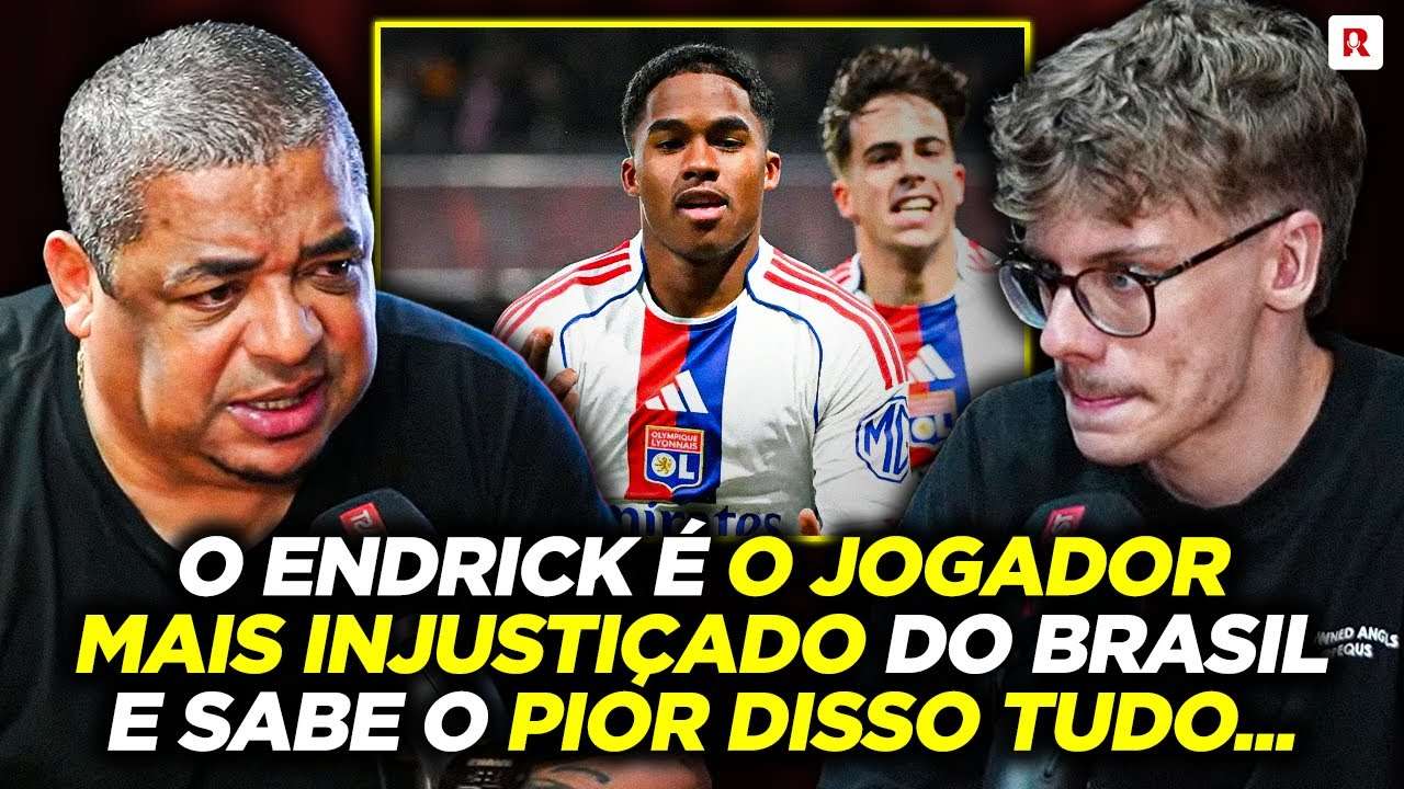 VAMPETA EXPÕE SUA OPINIÃO MAIS SINCERA APÓS ENDRICK FAZER 3 GOLS...