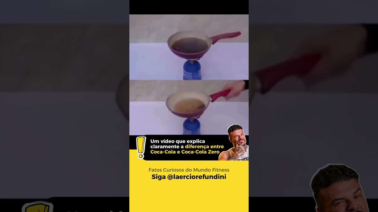 Coca Zero x Normal  qual tem mais açúcar de verdade