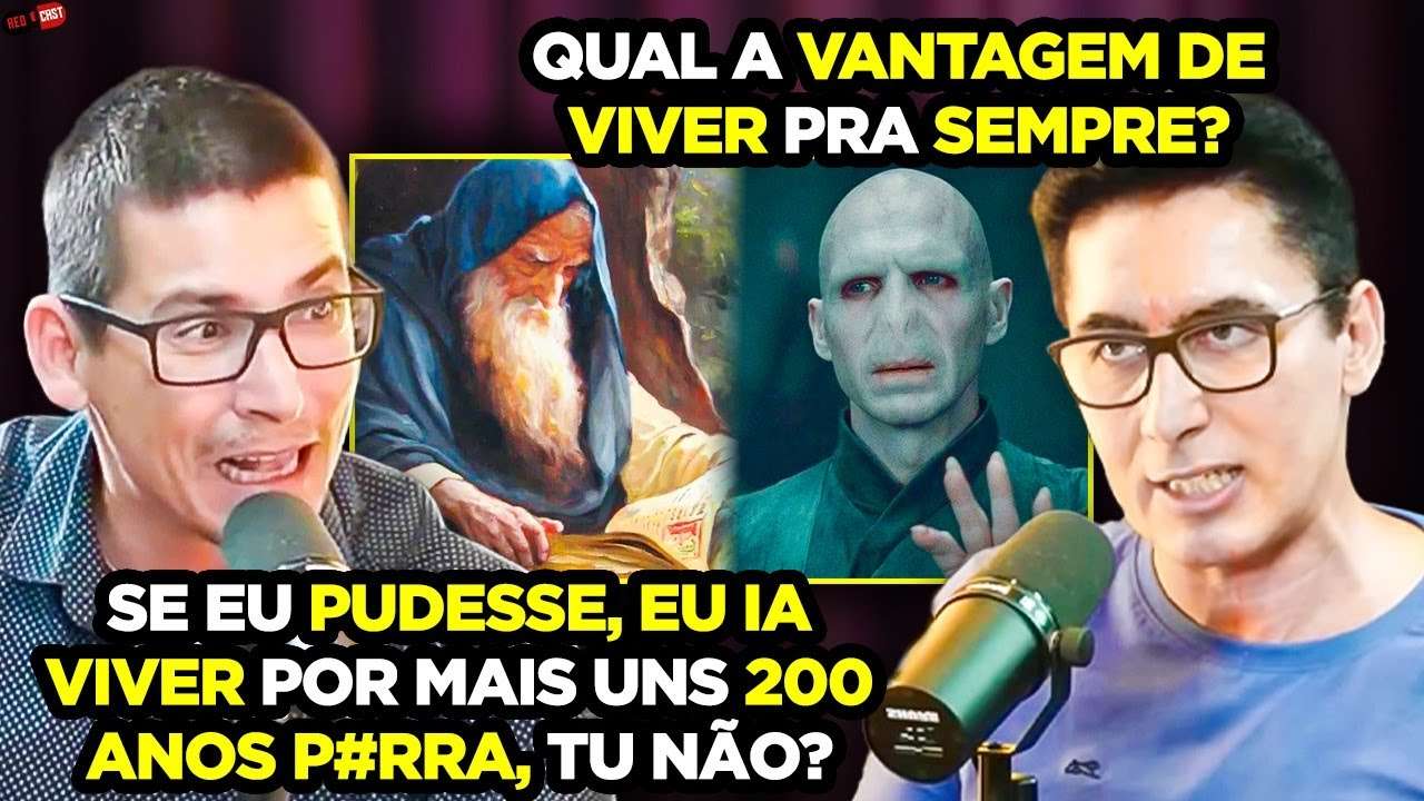 VOCÊ VIVERIA PARA SEMPRE? TREZOITÃO E MAIOR QI DO BRASIL DEBATEM A IMORTALIDADE