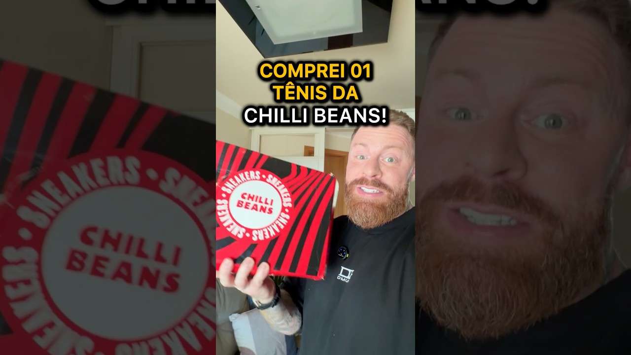 Comprei 01 TÊNIS da CHILLI BEANS! Valeu a pena? 👀