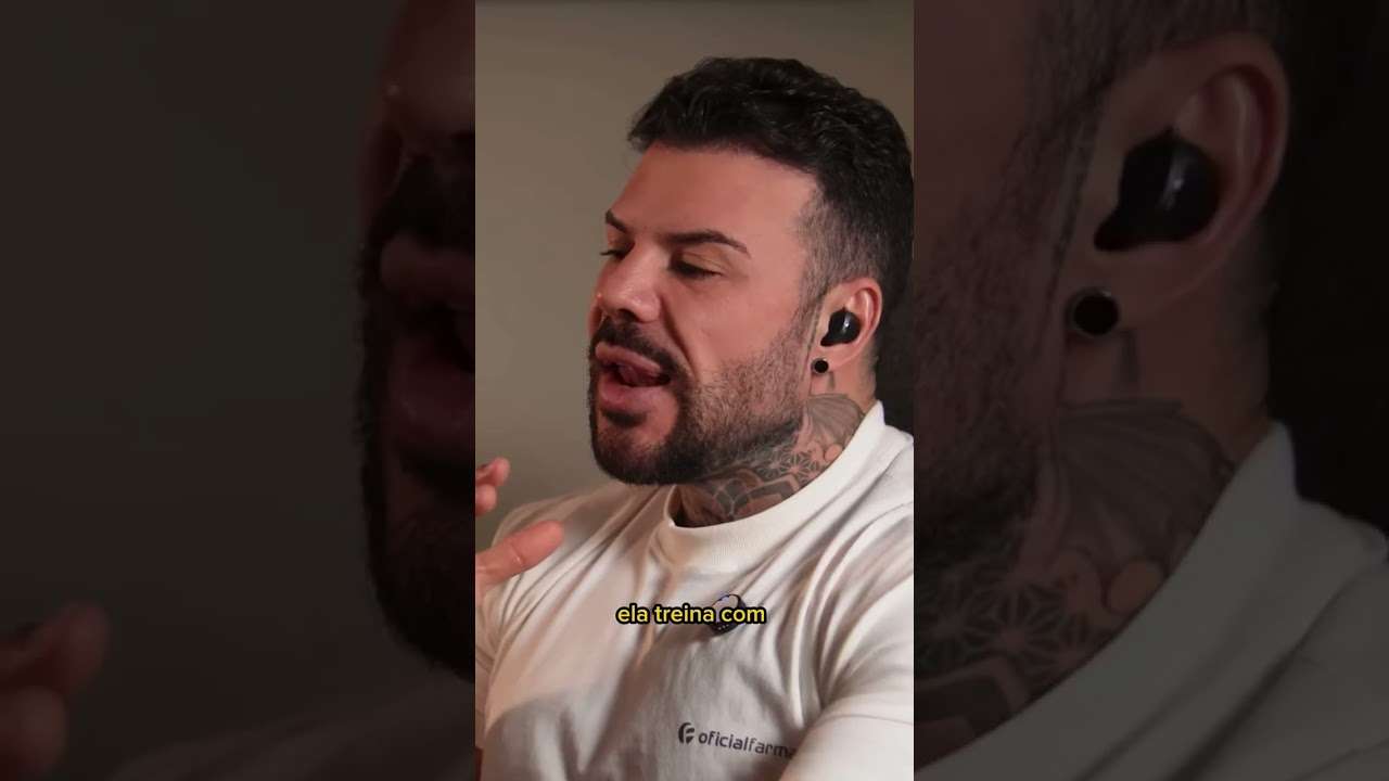 ''NÃO VOU FAZER CARETA NO TREINO PARA NÃO FAZER BOTOX''