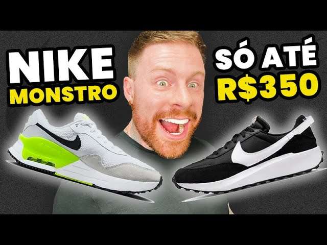10 SNEAKERS MONSTROS da NIKE até R$350 | Tênis Masculinos Bonitos e Baratos