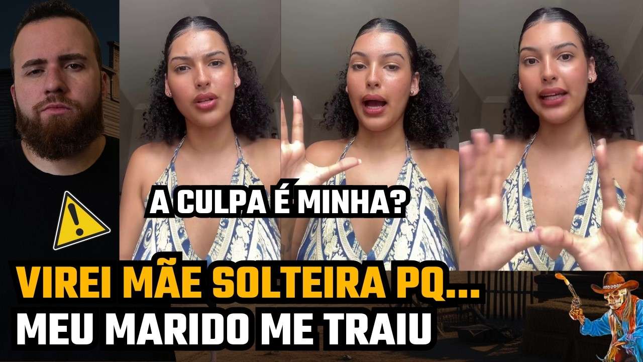 VIREI MÃE SOLO APÓS MEU MARIDO ME TRAIR. TENHO CULPA DISSO???