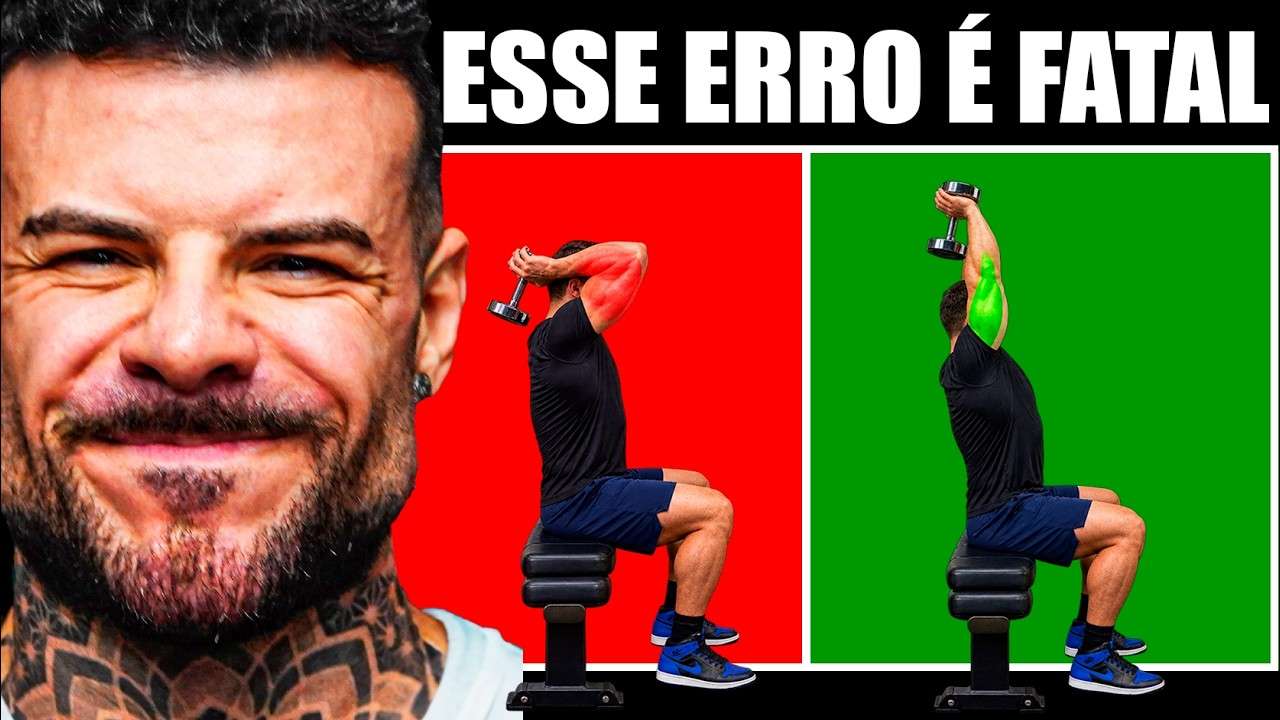 Nunca Mais Erre Isso no TRÍCEPS FRANCÊS NÃO PODE FALTAR NO SEU TREINO