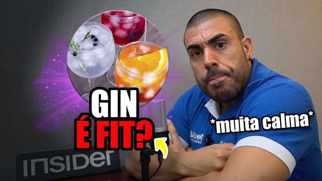 Gin é uma bebida alcóolica FIT?
