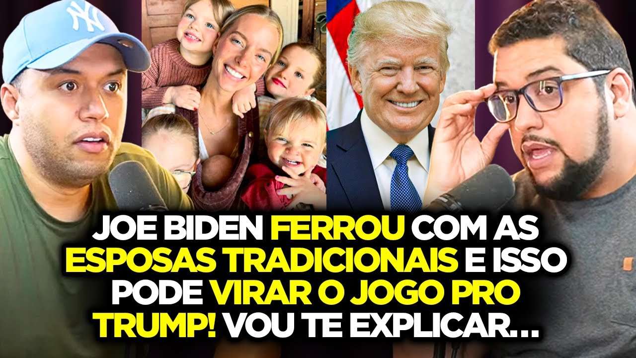 ELEIÇÕES AMERICANAS: AS ESPOSAS TRADICIONAIS NÃO AGUENTAM MAIS A ESQUERDA!