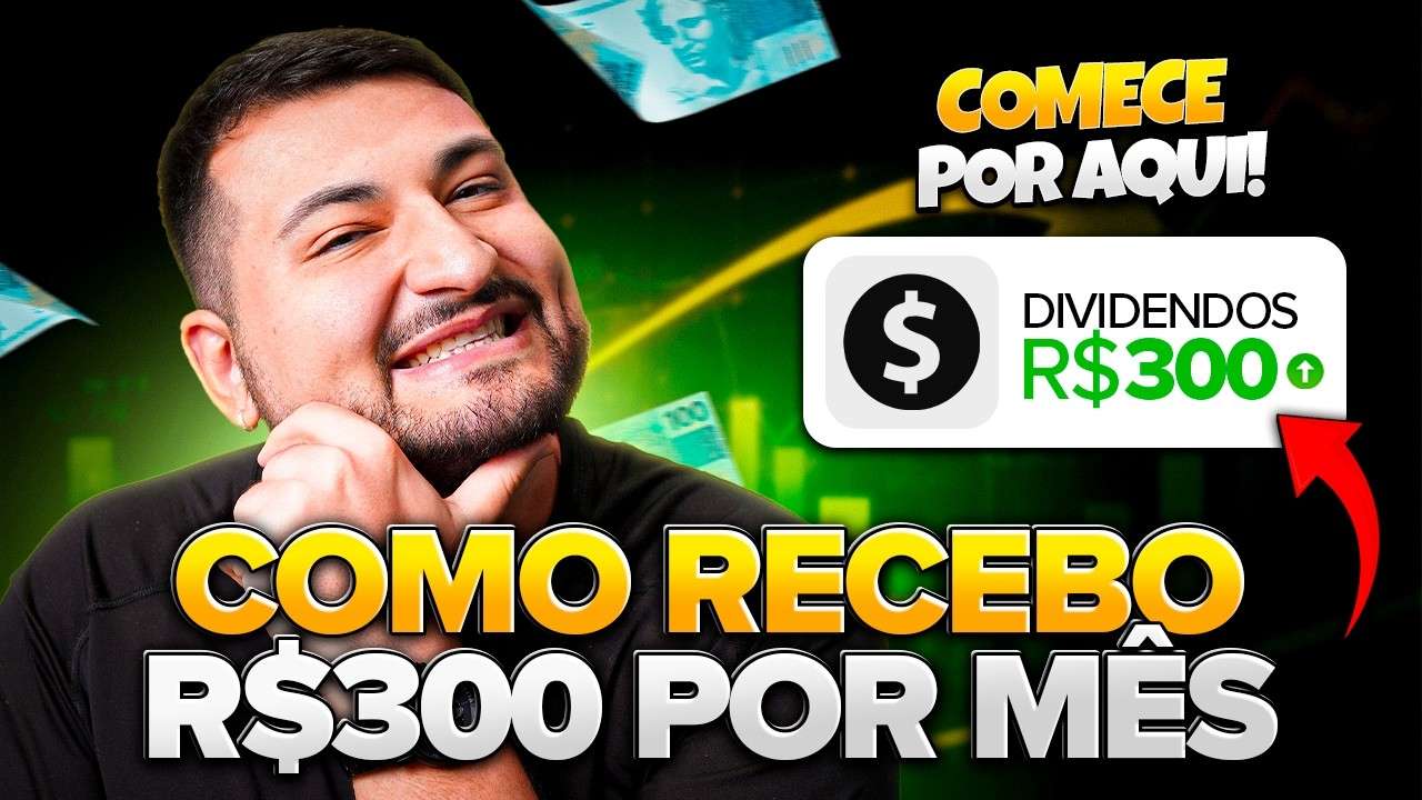 Ganha R$3.000? É ASSIM que eu investiria para receber R$300 por mês