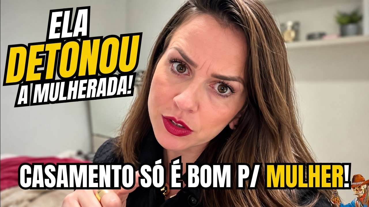 MANDOU A REAL: CASAMENTO SÓ É BOM PARA A ESPOSA!