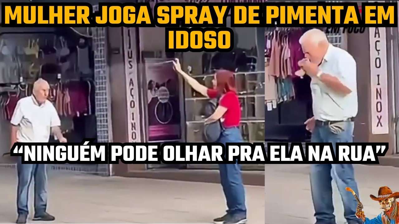 NEM OS IDOSOS ESCAPAM DA FALTA DE NOÇÃO E O EXCESSO DE "MEDO" DELAS NOS DIAS DE HOJE.