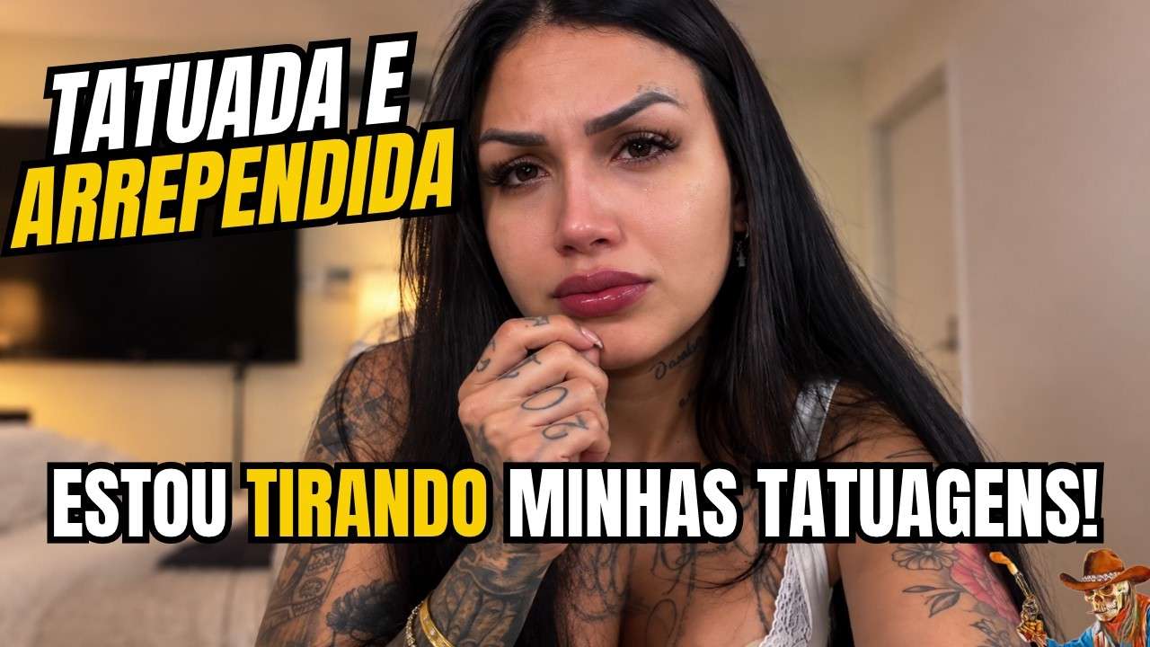 ME ARREPENDO DE TODAS AS MINHAS TATUAGENS (ESSA É A NOVA TENDÊNCIA DELAS?)