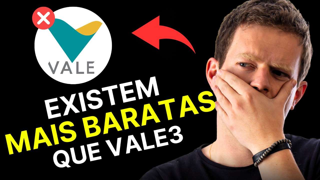 3 AÇÕES MAIS BARATAS QUE VALE | AÇÕES PARA SUBSTITUIR VALE3