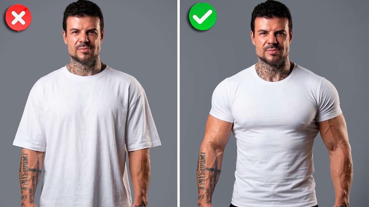 5 Truques de Musculação para Parecer 5kg Maior INSTANTÂNEAMENTE!