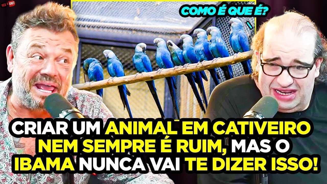 RICHARD RASMUSSEN EXPÕE OPINIÃO POLÊMICA SOBRE ANIMAIS EM CATIVEIRO E ASSUSTA SACANI