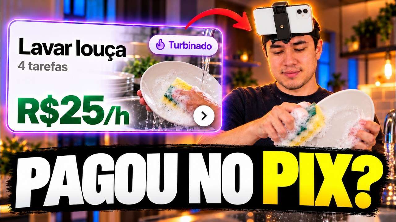 500 REAIS POR SEMANA FAZENDO TAREFAS DE CASA? TESTEI E NÃO ACREDITEI!