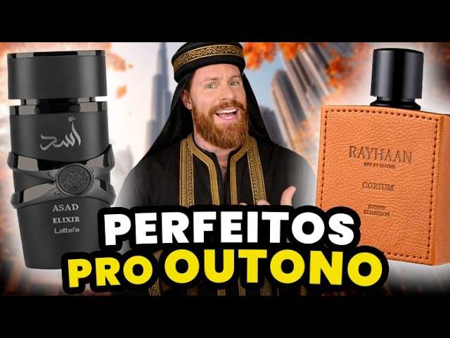 5 Perfumes ÁRABES PERFEITOS pra usar no OUTONO (Eles tem PODER e FERVOR!) | Perfumes Masculinos