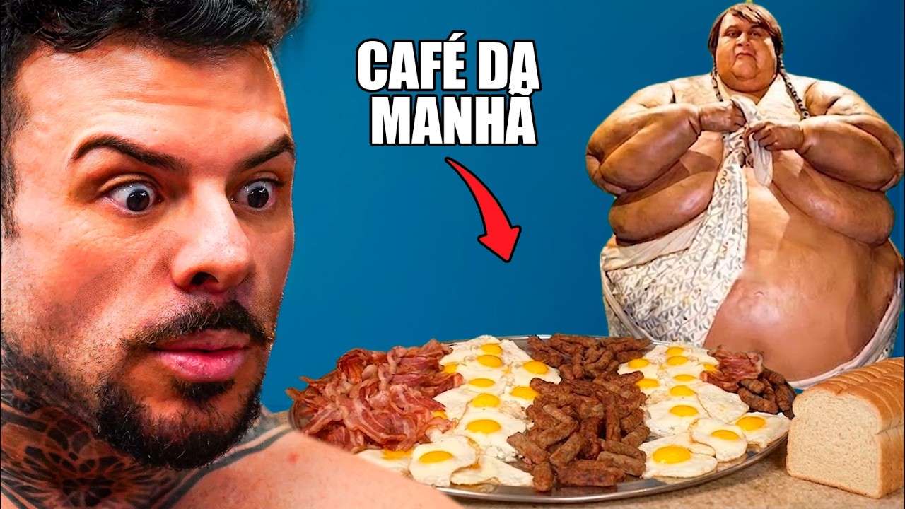 REACT - EU SOBREVIVI À DIETA DIÁRIA DO HOMEM MAIS PESADO DO MUNDO
