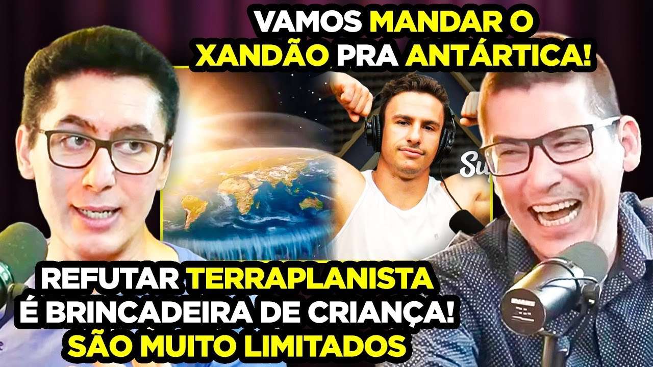 RENATO TREZOITÃO E MAIOR QI DO BRASIL ESCULACHANDO A T𝖤RRA PLANA