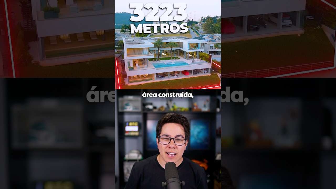 ESSA CASA VALE R$110 MILHÕES! QUANTO RENDERIA INVESTIDOS? #Shorts