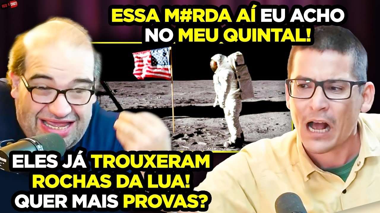 TREZOITÃO REBATE SACANI SOBRE A IDA DO HOMEM À LUA