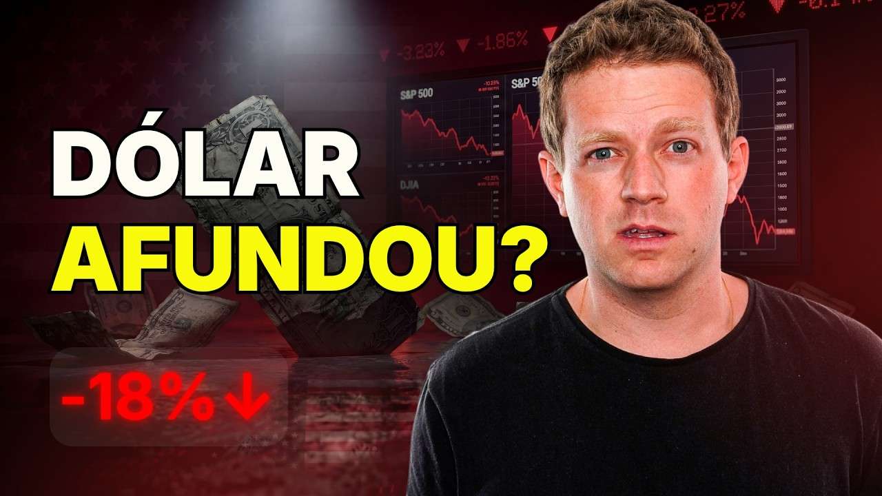 O dólar perdeu 18% em 1 ANO — o que estou fazendo com a minha carteira