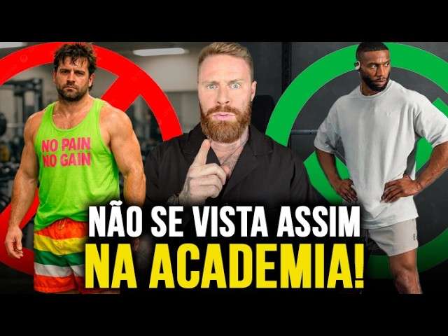 4 TENDÊNCIAS em ROUPA DE ACADEMIA MASCULINA pra 2026 (O que tá EM ALTA pra TREINAR?)