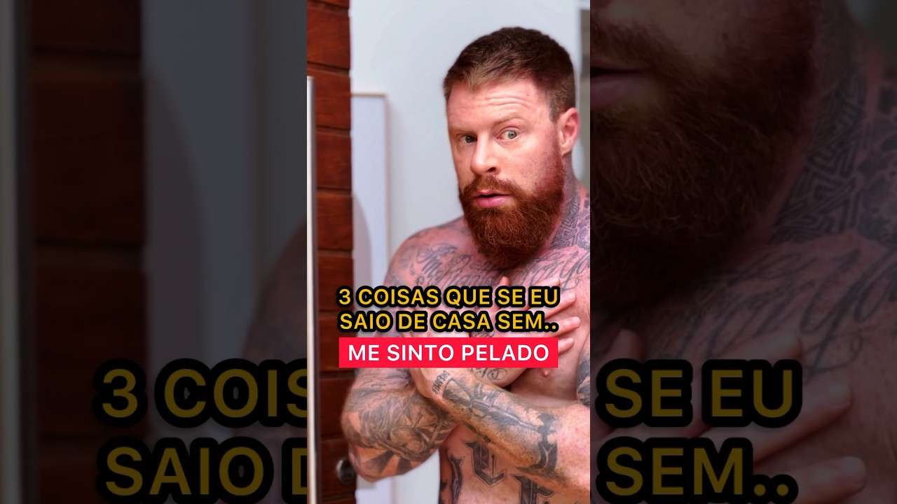SE EU SAIR SEM ISSO, EU TO PELADO NA RUA 😲
