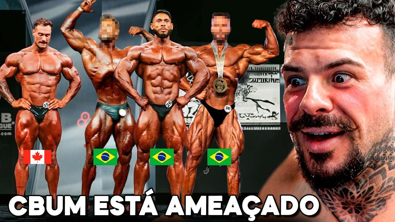 Os 3 Brasileiros Que Ameaçam Tirar o Título do CBUM no Mr.Olympia