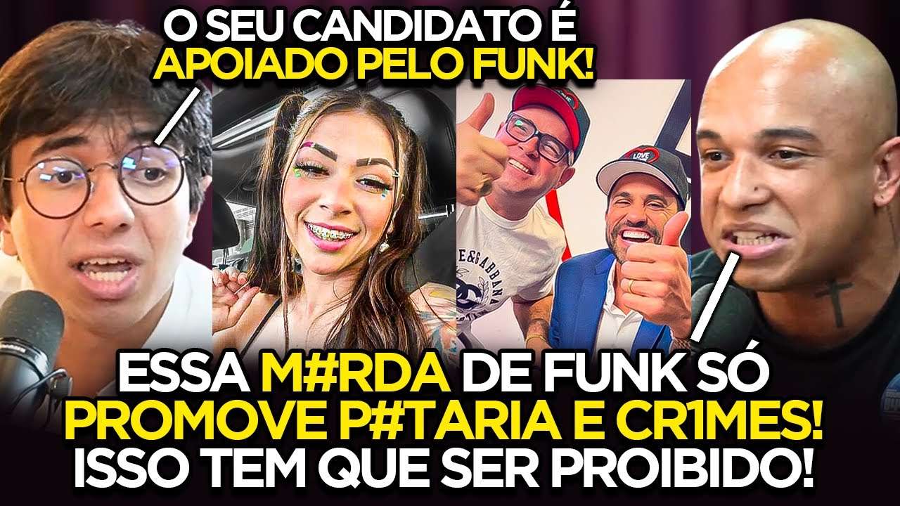 FUNK É CULTURA? MILITANTE DO MARÇAL E DO BOULOS DISCUTEM SOBRE