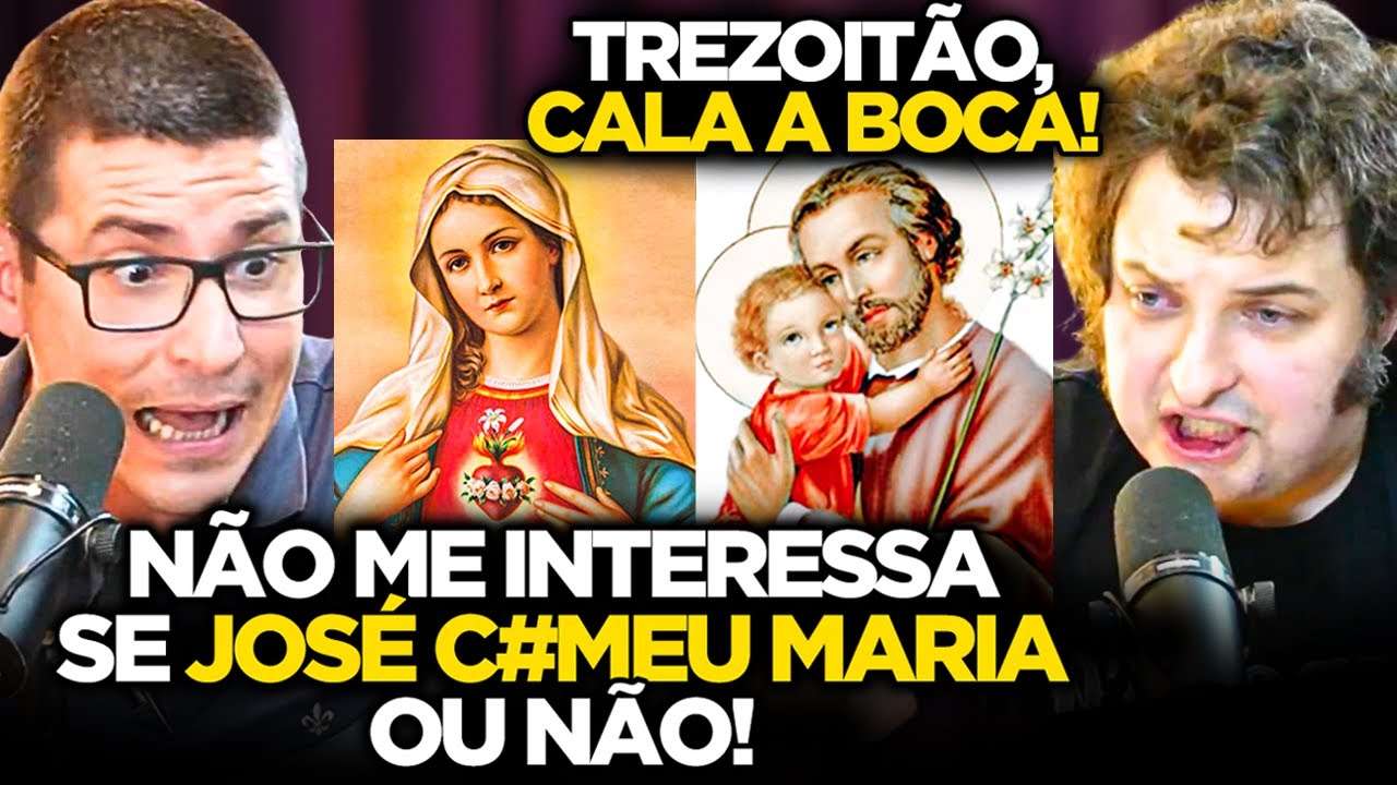 DEU TRETA! TREZOITÃO E KOGOS DEBATEM FEIO SOBRE V1RG1NDADE DE MARIA