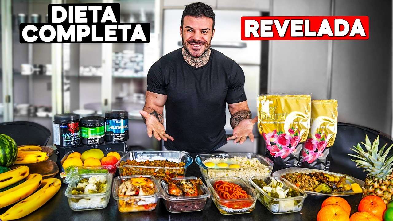 Tudo Que eu Como em 24 horas | Minha Rotina Diária de Alimentação