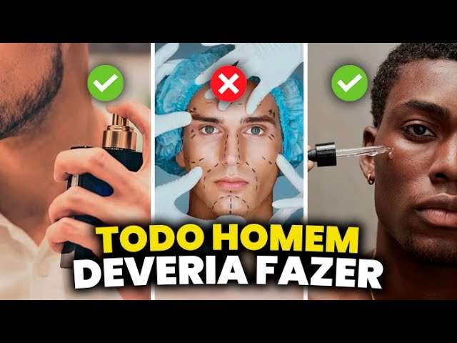 A ROTINA ESSENCIAL de CUIDADOS MASCULINOS (Você NÃO PODE deixar de Fazer) | Glow Up Masculino