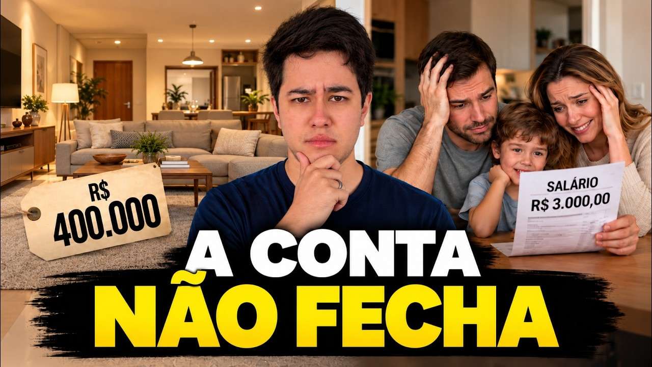 Como TANTA GENTE Consegue Comprar APARTAMENTO de R$400 MIL com Salário de R$3 MIL?